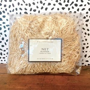 Pottery Barn Fish Net Table Runner